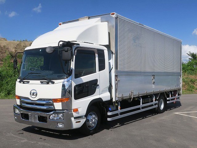 [Vehicle for lease rental only] 2014 UD Trucks Condor Medium-sized aluminum wing 6300 standard Rear air suspension ★Actual mileage on meter: approx. 310,000 km★