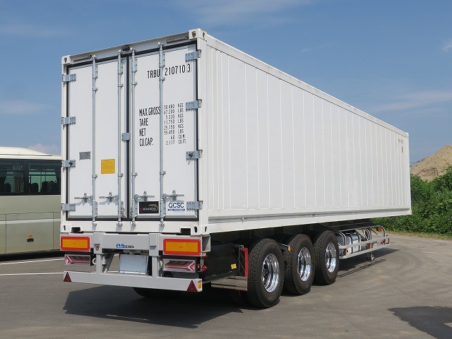 中古トラック 日本フルハーフリーファーコンテナトレーラー ＃3