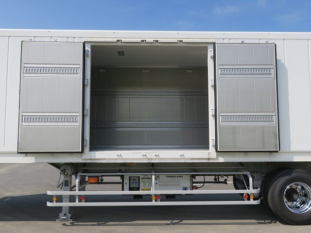 中古トラック 日本フルハーフリーファーコンテナトレーラー ＃7