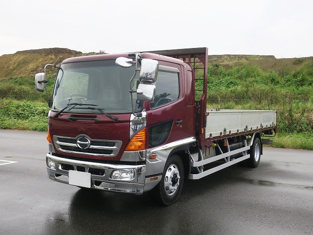 中古トラック 日野 レンジャー 増トン平ボディアルミブロック