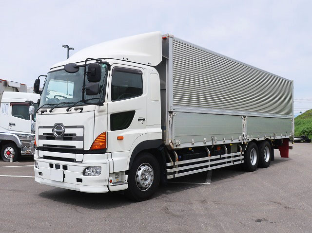 [Lease vehicle] 2016 Hino Profia, large aluminum wing, high-floor 3-axle, retarder, jolder 4-row