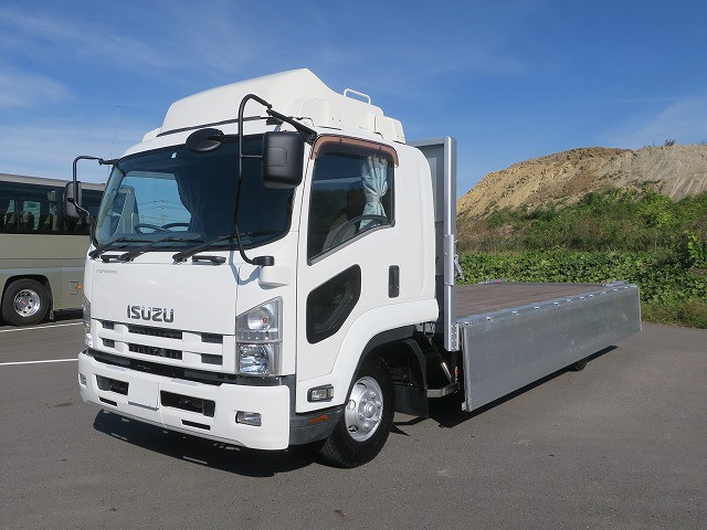 中古トラック いすゞ平ボディアルミブロック #5