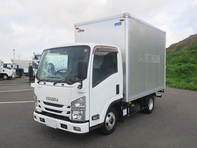 中古トラック いすゞ エルフ 2tアルミバン