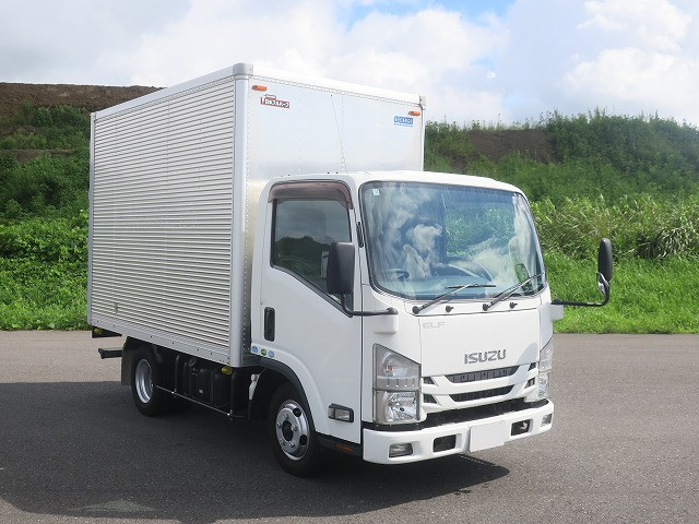 中古トラック いすゞ エルフ 2tアルミバン