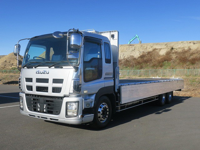 中古トラック いすゞ平ボディアルミブロック #7