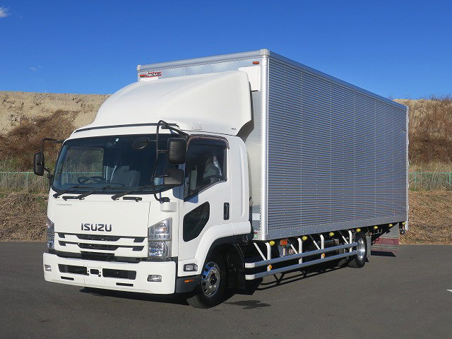 中古トラック いすゞ フォワード 中型アルミバン