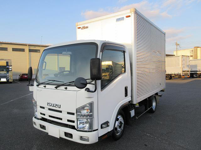 中古トラック いすゞ エルフ 2tアルミバン