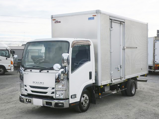 中古トラック いすゞ エルフ 2tアルミバン