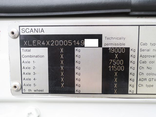 中古トラック スカニアトラクタヘッド #12