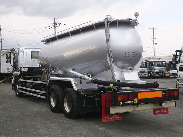 中古トラック いすゞ粉粒体運搬車 #4