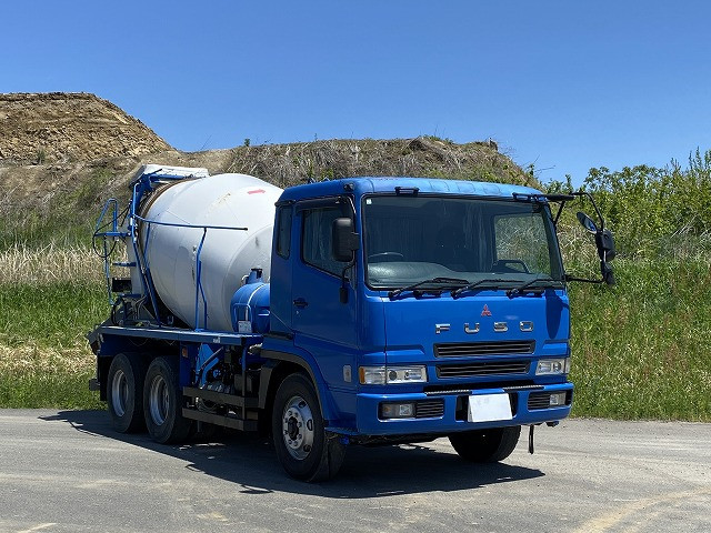 中古トラック 三菱ふそうコンクリートミキサー車 ＃2