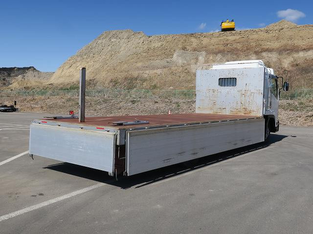 中古トラック いすゞ平ボディアルミブロック ＃7