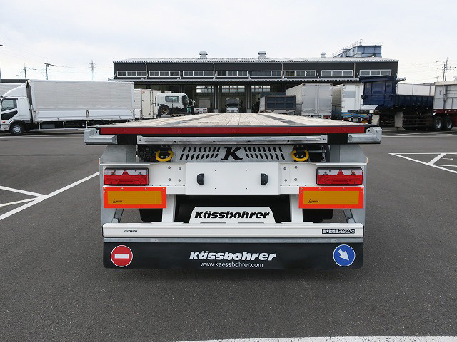 中古トラック ケスボーラーまな板セミトレーラー ＃5