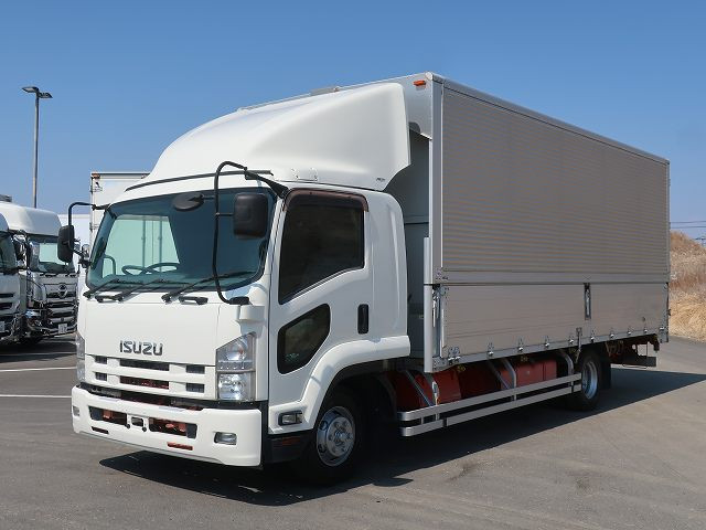 [Vehicle for lease rental only] 2015 Isuzu Forward, medium-sized aluminum wing, 6200 wide, rear air suspension, 240 horsepower 
