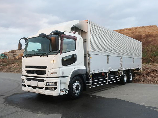 2012 Mitsubishi Fuso Super Great Large aluminum wing High deck 3 axle