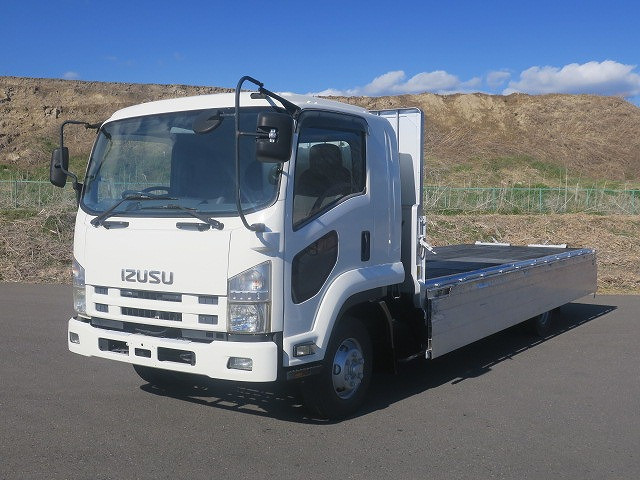 中古トラック いすゞ平ボディアルミブロック ＃7