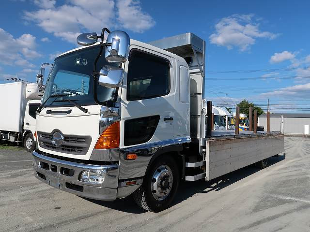 中古トラック 日野平ボディアルミブロック ＃7