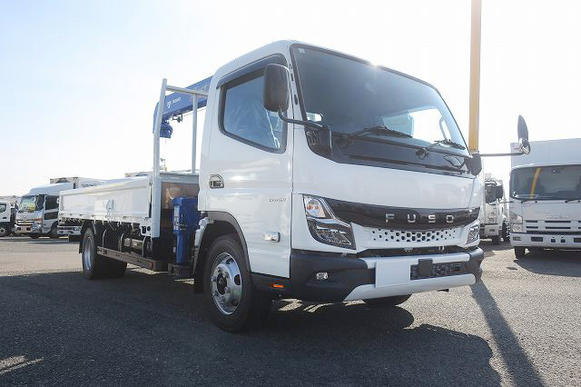 中古トラック 三菱ふそうクレーン付平ボディ ＃2