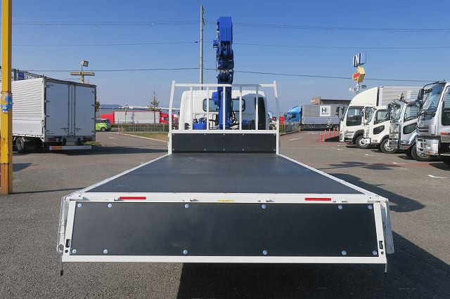 中古トラック 三菱ふそうクレーン付平ボディ ＃5