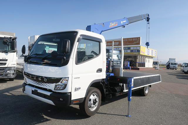 中古トラック 三菱ふそうクレーン付平ボディ ＃7