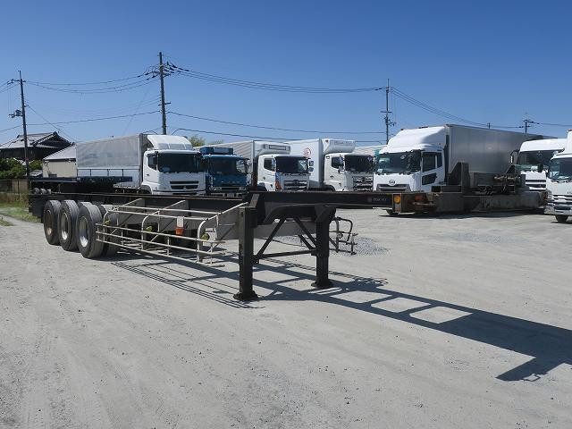 中古トラック 東急 3軸 40FT海コンシャーシ