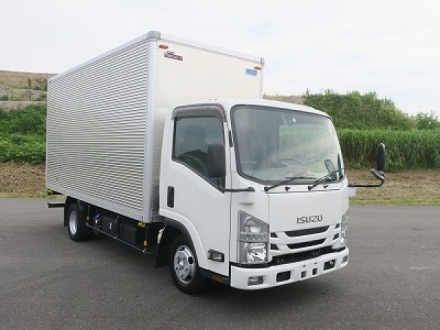 中古トラック いすゞ エルフ 2tアルミバン