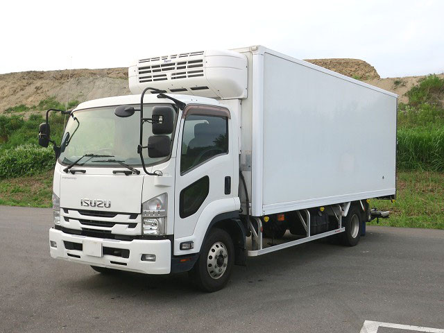 2015 Isuzu Forward Medium-sized refrigerated van 6200 standard storage PG Toray 30 degree setting Cooling curtain Aluminum wheels