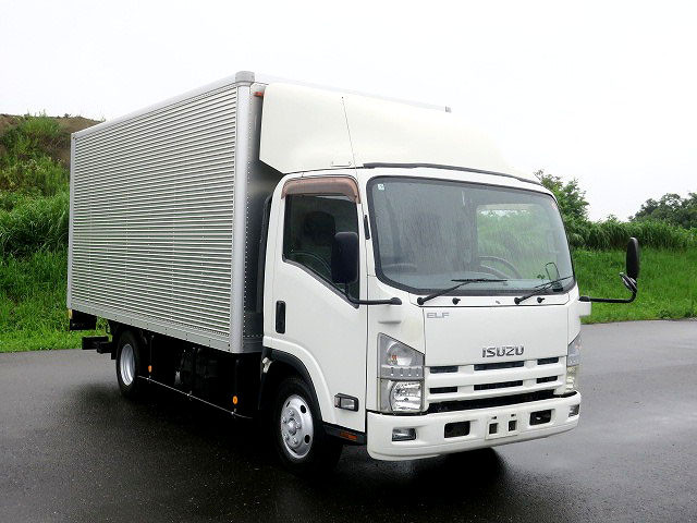 中古トラック いすゞ エルフ 2tアルミバン