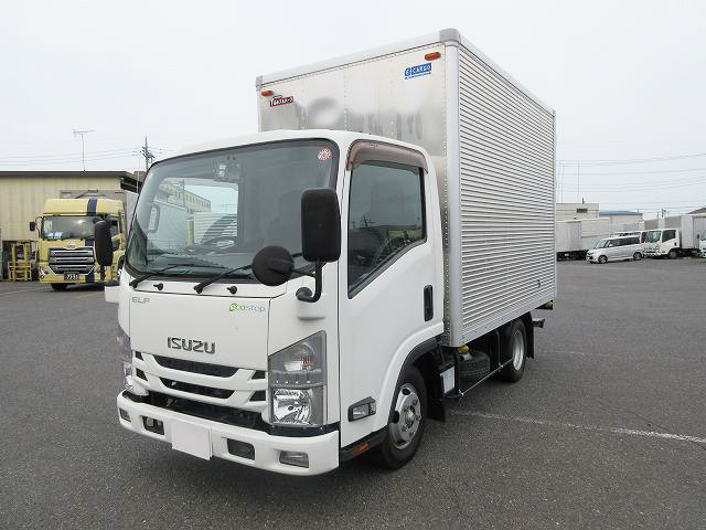 中古トラック いすゞ エルフ 2tアルミバン