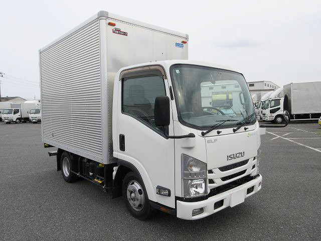中古トラック いすゞ エルフ 2tアルミバン