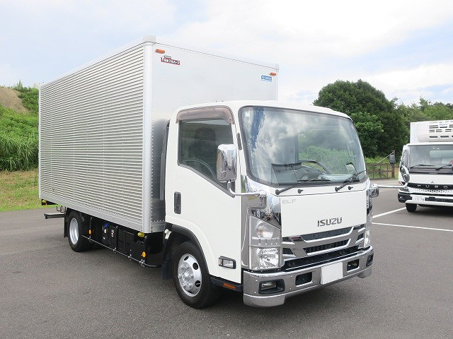 中古トラック いすゞ エルフ 2tアルミバン