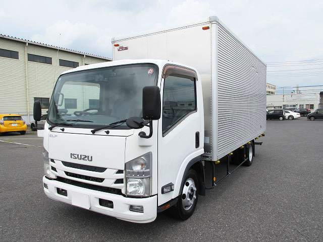中古トラック いすゞ エルフ 2tアルミバン