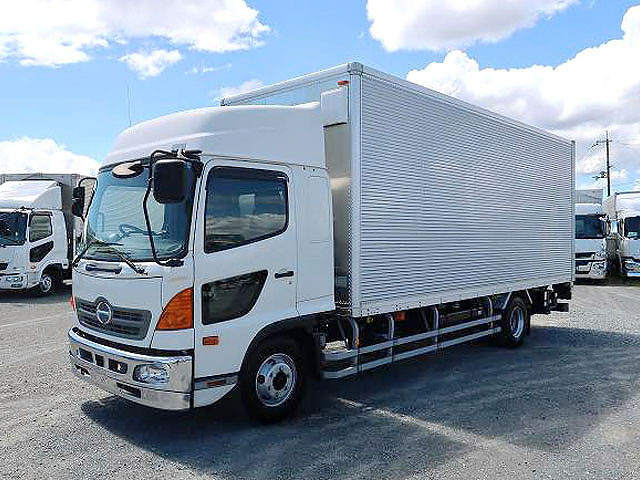 2017 Hino Ranger Medium Aluminum Van 6200 Standard Combination Gate High Roof Interior Height 241cm