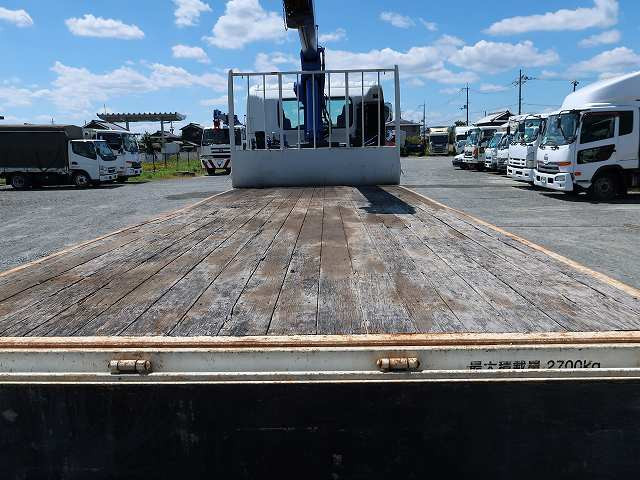 中古トラック 日野クレーン付平ボディ ＃8