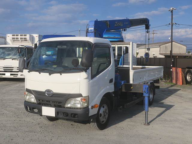 中古トラック 日野クレーン付平ボディ ＃5