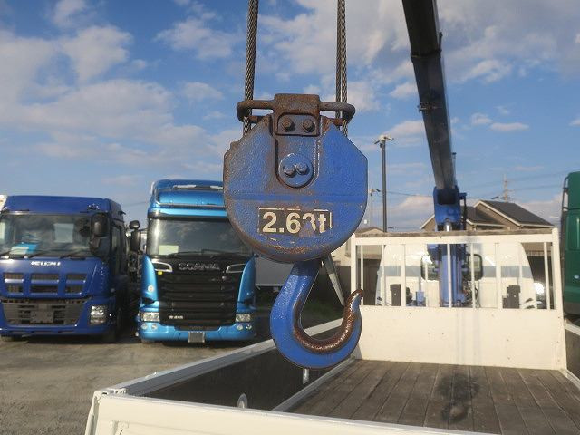 中古トラック 日野クレーン付平ボディ ＃8