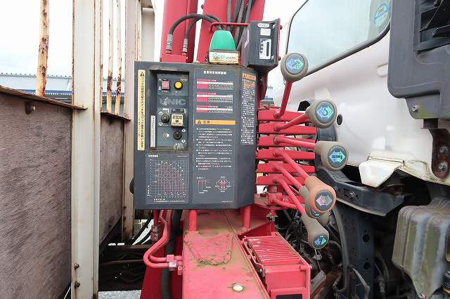 中古トラック 日野クレーン付平ボディ ＃10