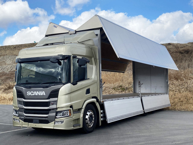 中古トラック スカニアアルミウィング #6