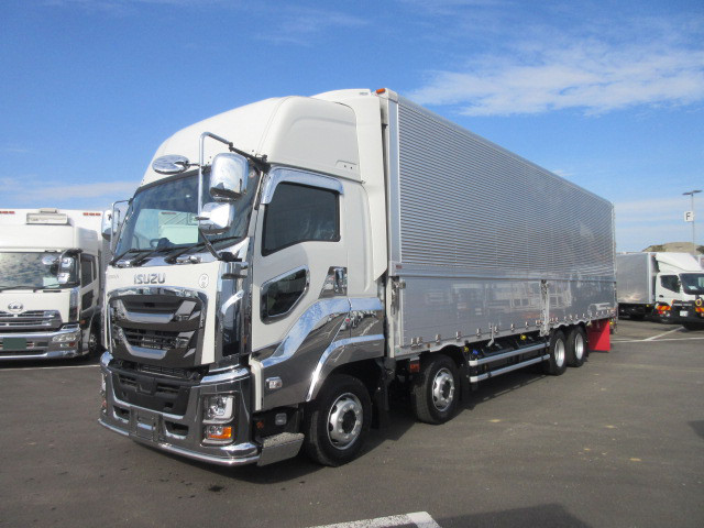 2024 Isuzu Giga Large Aluminum Wing 4-Axle Low-Floor High-Roof Retarder 