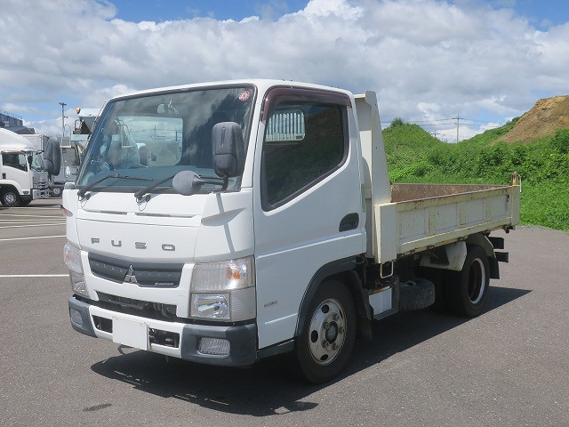 [Vehicles for lease only] 2016 Mitsubishi Fuso Canter 3t dump truck, Far East-made, 150 horsepower [Semi-medium-sized license required *Excluding 5t limited]