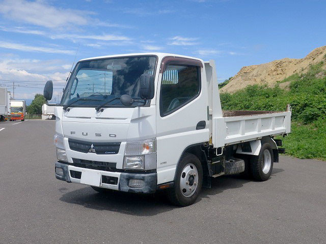 [Vehicles for lease only] 2017 Mitsubishi Fuso Canter 3t dump truck, Far East-made, 150 horsepower [Semi-medium-sized license required *Excluding 5t limited]