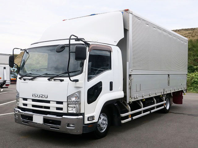2014 Isuzu Forward Medium-sized Aluminum Wing 6200 Wide