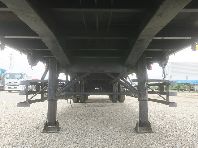 中古トラック 日本フルハーフアルミブロック平トレーラー ＃12