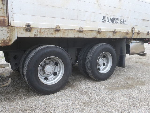 中古トラック 日本フルハーフアルミブロック平トレーラー ＃23