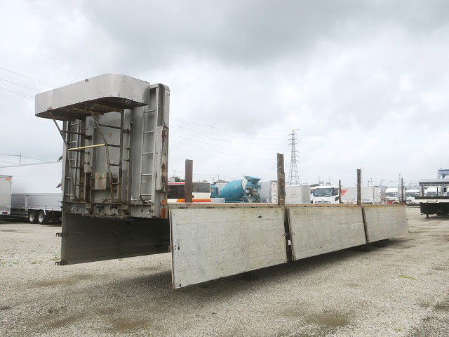 中古トラック 日本フルハーフアルミブロック平トレーラー ＃5