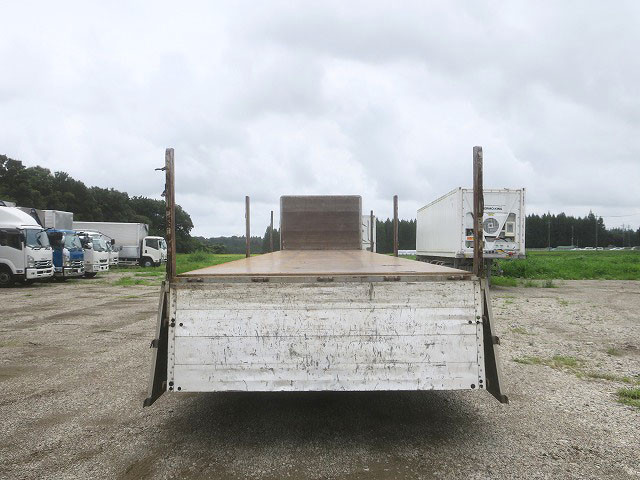 中古トラック 日本フルハーフアルミブロック平トレーラー ＃7