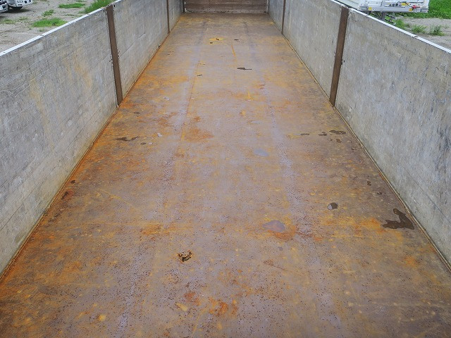 中古トラック 日本フルハーフアルミブロック平トレーラー ＃8