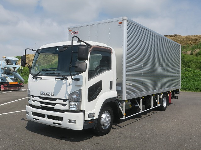 2015 Isuzu Forward Medium-sized Aluminum Van 6200 Standard Combination Gate Rear Air Suspension