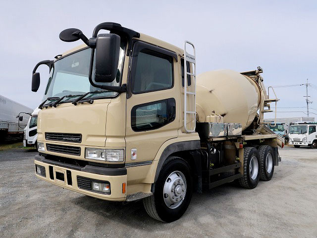 中古トラック 三菱ふそう スーパーグレート 大型コンクリートミキサー車