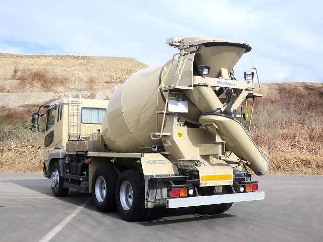 中古トラック 三菱ふそうコンクリートミキサー車 #4